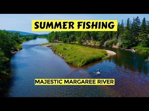 Summer Fishing Beautiful Margaree River | ONE HOUR DOCUMENTARY