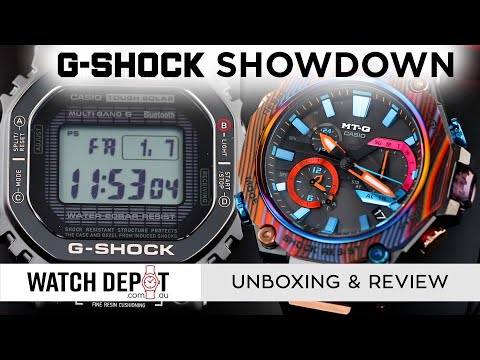 G-Shock SHOWDOWN - MTGB2000XMG-1A vs GMWB5000TVA-1D - Unboxing &amp; Quick Look