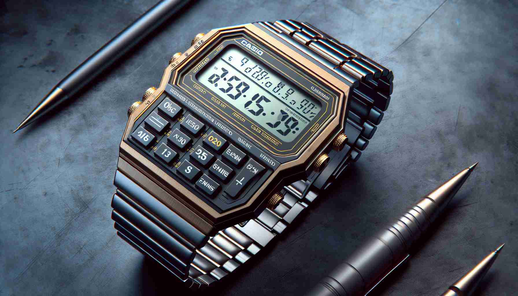 Tijdloze technologie: de vernieuwde rekenmachinehorloge van Casio