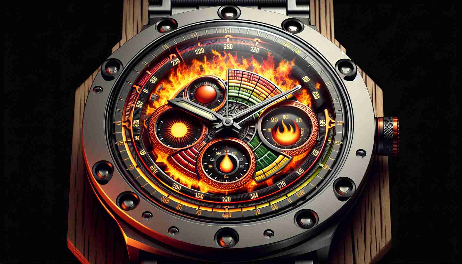 Revolutionary Watch Design! Perfect for Heat Lovers!